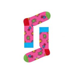 Skarpetki Happy Socks x Keith Haring KEH01-3000. Różowe skarpetki damskie marki Happy Socks. Za 39,90 zł.