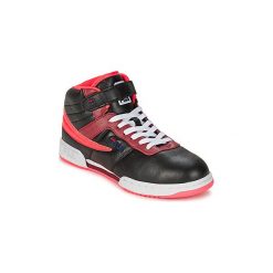 Buty Fila F-13 Mid Wmn. Czarne trampki i tenisówki damskie marki Fila, bez wzorów, bez zapięcia. Za 247,20 zł.