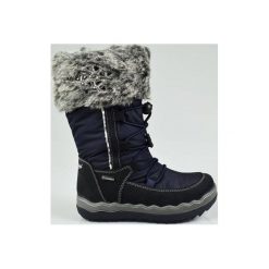 Primigi Buty Zimowe Dziewczęce 30 Niebieski. Niebieskie buty dziewczęce zimowe Primigi, bez zapięcia. W wyprzedaży za 299,00 zł.