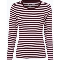 Brookshire - Damska koszulka z długim rękawem, czerwony. Czarne t-shirty damskie marki brookshire, m, w paski, z dżerseju. Za 89,95 zł.