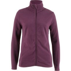 Bluzy damskie: Bluza rozpinana z polaru bonprix czarny bez