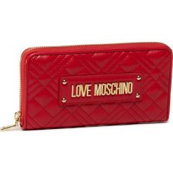 Duży Portfel Damski LOVE MOSCHINO - JC5620PP0AKA0500 Rosso. Czerwone portfele damskie Love Moschino, bez wzorów, ze skóry ekologicznej. Za 449,00 zł.