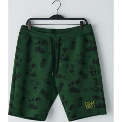 Szorty z wakacyjnym motywem - Khaki. Brązowe spodenki i szorty męskie Cropp, s, bez wzorów, wakacyjne. W wyprzedaży za 48,99 zł.