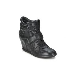 Buty Ash BOWIE. Czarne trampki i tenisówki damskie Ash, bez wzorów, bez zapięcia. Za 439,50 zł.