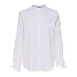 Only Bluzka Louise Szczegóły L / S Shirt (Rozmiar 34). Szare bluzki damskie marki ONLY, s, bez wzorów, eleganckie, bez kołnierzyka, bez rękawów. W wyprzedaży za 56,00 zł.