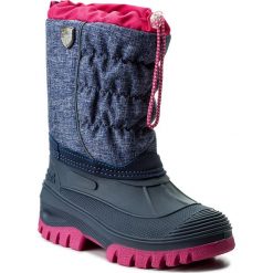 Kozaki dziewczęce: Śniegowce CMP – Kids Hanki Mel 3Q48064MJ Navy Mel. M895