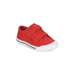 Buty Dziecko Le Coq Sportif DEAUVILLE-INF SPORT. Różowe trampki dziewczęce le coq sportif, bez wzorów, sportowe, bez zapięcia. Za 143,20 zł.