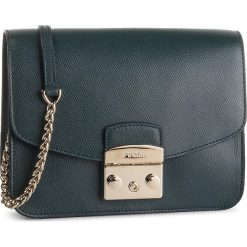 Torebka FURLA - Metropolis 1033977 B BNF8 ARE Ottanio. Zielone torebki klasyczne damskie Furla, bez wzorów, ze skóry, wizytowe, bez dodatków. W wyprzedaży za 939,00 zł.