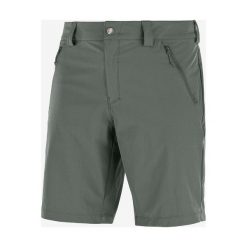 Salomon Wayfarer Szorty Zielony. Zielone spodenki i szorty męskie Salomon, bez wzorów, z elastanu. Za 257,95 zł.