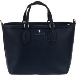 U.S. POLO ASSN. torebka damska Palm Beach, ciemnoniebieski. Niebieskie torebki klasyczne damskie U.S. Polo Assn., bez wzorów, eleganckie, bez dodatków. Za 439,00 zł.