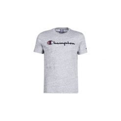 T-shirty z krótkim rękawem Champion 212946-GRLTM. Szare t-shirty męskie Champion, xxl, bez wzorów, bez kołnierzyka, krótkie. Za 134,10 zł.
