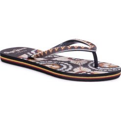 Japonki PEPE JEANS - Rake Dani PLS70075 Graphite 961. Szare klapki damskie Pepe Jeans, bez wzorów, z jeansu, bez obcasa. W wyprzedaży za 79,00 zł.