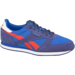 Reebok Royal Cl Jogger v68437 40,5 Niebieskie. Niebieskie buty sportowe męskie marki Reebok, z syntetyku, reebok royal. W wyprzedaży za 169,99 zł.