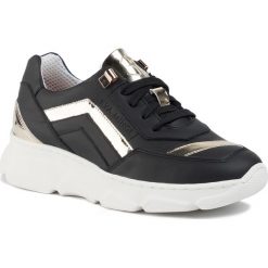 Sneakersy EVA MINGE - EM-39-06-000405 636. Czarne półbuty damskie Eva Minge, ze skóry. Za 499,00 zł.