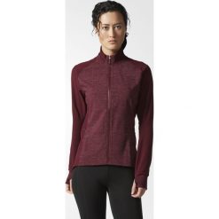 Kurtka adidas Supernova Storm Jacket W Bordowa. Czerwone kamizelki damskie Adidas, bez wzorów, bez kaptura. Za 149,99 zł.