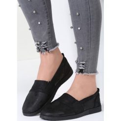 Trampki damskie slip on: Czarne Slip On Jupiter Love