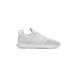 Buty New Balance MRL247LW. Białe trampki męskie New Balance, bez wzorów, bez zapięcia. Za 384,82 zł.