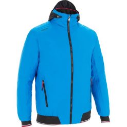 Bluza żeglarska RACE 100 męska. Niebieskie bluzy męskie TRIBORD, s, bez wzorów, z poliesteru, z kapturem, bez rękawów, bez kaptura. Za 179,99 zł.