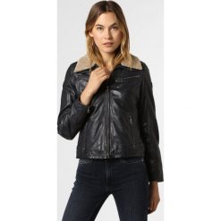 Gipsy - Damska kurtka skórzana, niebieski. Niebieskie kurtki damskie Gipsy, xl, bez wzorów, bez kaptura. Za 899,95 zł.