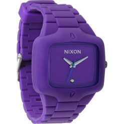 Zegarek unisex Purple Nixon Rubber Player A1391230. Fioletowe zegarki męskie marki Nixon. Za 647,00 zł.