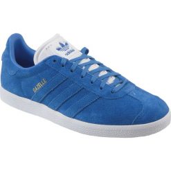 Adidas Gazelle BZ0028. Niebieskie buty sportowe męskie marki Adidas, z materiału, Adidas Gazelle. W wyprzedaży za 309,99 zł.
