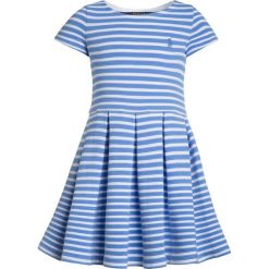 Sukienki dziewczęce: Polo Ralph Lauren STRIPE PONTE DRESSES Sukienka dzianinowa harbor island blue/white