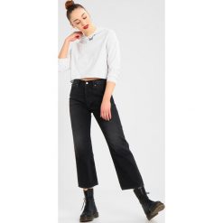 Bluzki asymetryczne: Cheap Monday ISSUE SCRIBBLED Bluzka z długim rękawem white melange