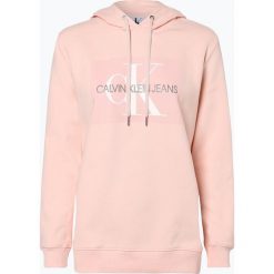 Calvin Klein Jeans - Damska bluza nierozpinana, różowy. Różowe bluzy sportowe damskie marki Calvin Klein Jeans, s, z jeansu. Za 479,95 zł.