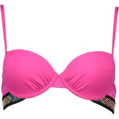 Biustonosz bikini "Dynamic" w kolorze różowym. Różowe stroje kąpielowe dwuczęściowe damskie marki Lisca, z materiału. W wyprzedaży za 86,95 zł.