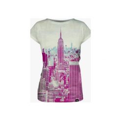 Empire State of Mind women's t-shirt. Szare t-shirty damskie marki Mars from venus, s, bez wzorów, bez kołnierzyka. Za 101,40 zł.