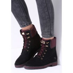 Czarne Traperki Unutterable Doss. Czarne buty zimowe damskie vices. Za 89,99 zł.