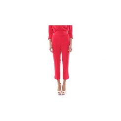 Spodnie z lejącego materiału Elisabetta Franchi PA25891E2. Czerwone spodnie damskie Elisabetta Franchi. Za 475,76 zł.