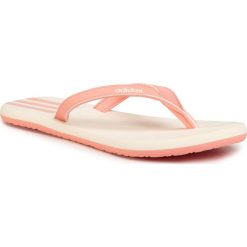 Japonki adidas - Eezay Flip Flop EG2035 Glory Pink/Running White. Różowe klapki damskie Adidas, bez wzorów, ze skóry ekologicznej, bez obcasa. Za 79,00 zł.