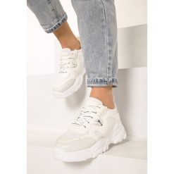 Białe Sneakersy Lucidness. Białe sneakersy damskie Born2be. Za 99,99 zł.