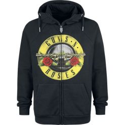 Guns N' Roses Logo Bluza z kapturem rozpinana czarny. Czarne bluzy męskie rozpinane marki Caliban, s. Za 224,90 zł.