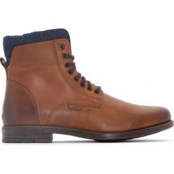 Buty zimowe męskie: Botki skórzane Emerson Collar