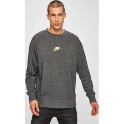 Nike Sportswear - Bluza. Niebieskie bluzy męskie Nike Sportswear, s, z aplikacjami, z bawełny, z okrągłym kołnierzem, bez rękawów, bez kaptura. W wyprzedaży za 179,90 zł.