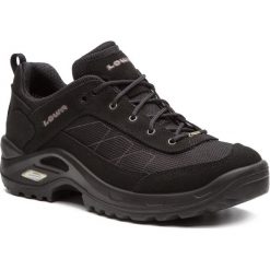 Trekkingi LOWA - Taurus II GTX LO GORE-TEX 310527 Black 0999. Czarne trapery męskie Lowa, ze skóry, bez zapięcia, trekkingowe, gore-tex. W wyprzedaży za 399,00 zł.