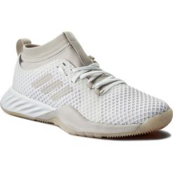 Buty adidas - CrazyTrain Pro 3.0 W CG3480 Ftwwht/Chapea/Hireor. Białe buty sportowe damskie Adidas, bez wzorów, z tworzywa sztucznego, sportowe, na fitness i siłownię. W wyprzedaży za 299,00 zł.