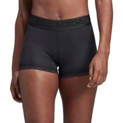 Adidas Alphaskin W Short CD9757 spodenki damskie czarne XL. Czarne spodenki sportowe damskie Adidas, s, bez wzorów, z elastanu, sportowe, krótkie, na fitness i siłownię, climacool (adidas). W wyprzedaży za 109,99 zł.