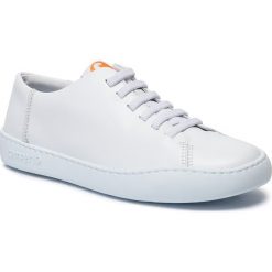Sneakersy CAMPER - Peu Touring K100479-003 White. Białe sneakersy męskie Camper, na co dzień, bez wzorów, ze skóry ekologicznej, klasyczne, bez zapięcia. Za 419,00 zł.