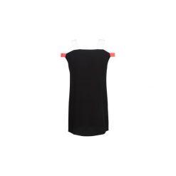 Sukienki krótkie Armani Exchange HELABINO. Czarne sukienki damskie marki Armani Exchange, bez wzorów, bez kołnierzyka, z krótkim rękawem, krótkie, mini. Za 589,00 zł.