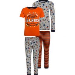 Carter's PIECE 2 PACK Piżama orange. Brązowe bielizna chłopięca marki Carter's, z bawełny. Za 129,00 zł.