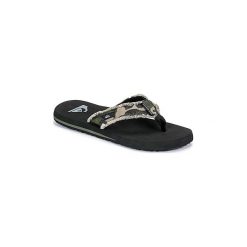 Japonki Quiksilver MONKEY ABYSS M SNDL XGCK. Zielone klapki męskie Quiksilver, bez wzorów. Za 79,20 zł.
