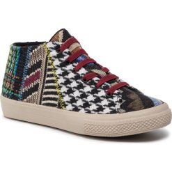 Sneakersy DESIGUAL - Vulcano Patch 19WSKA03 2000. Półbuty damskie Desigual, na co dzień, bez wzorów, z tworzywa sztucznego, bez obcasa, bez zapięcia. W wyprzedaży za 279,00 zł.