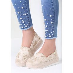 Espadryle damskie: Beżowe Espadryle Better Without