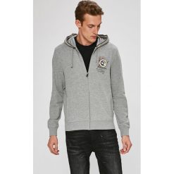 Napapijri - Bluza. Szare bluzy męskie Napapijri, s, bez wzorów, z elastanu, z kapturem, bez rękawów, z kapturem. W wyprzedaży za 299,90 zł.