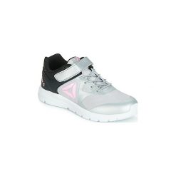 Buty Dziecko Reebok Sport RUSH RUNNER. Czarne trampki dziewczęce marki Reebok Sport, bez wzorów, bez zapięcia. Za 129,00 zł.