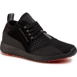Sneakersy SUPERDRY - MS500002A Black 02A. Czarne sneakersy męskie Superdry, bez zapięcia. W wyprzedaży za 239,00 zł.