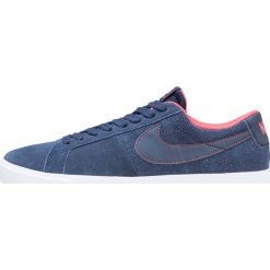 Nike SB BLAZER VAPOR Tenisówki i Trampki obsidian/white/track red. Niebieskie tenisówki damskie marki Nike SB, z weluru. W wyprzedaży za 246,35 zł.